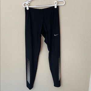 Nike Dri-Fit Running Tights Black Small